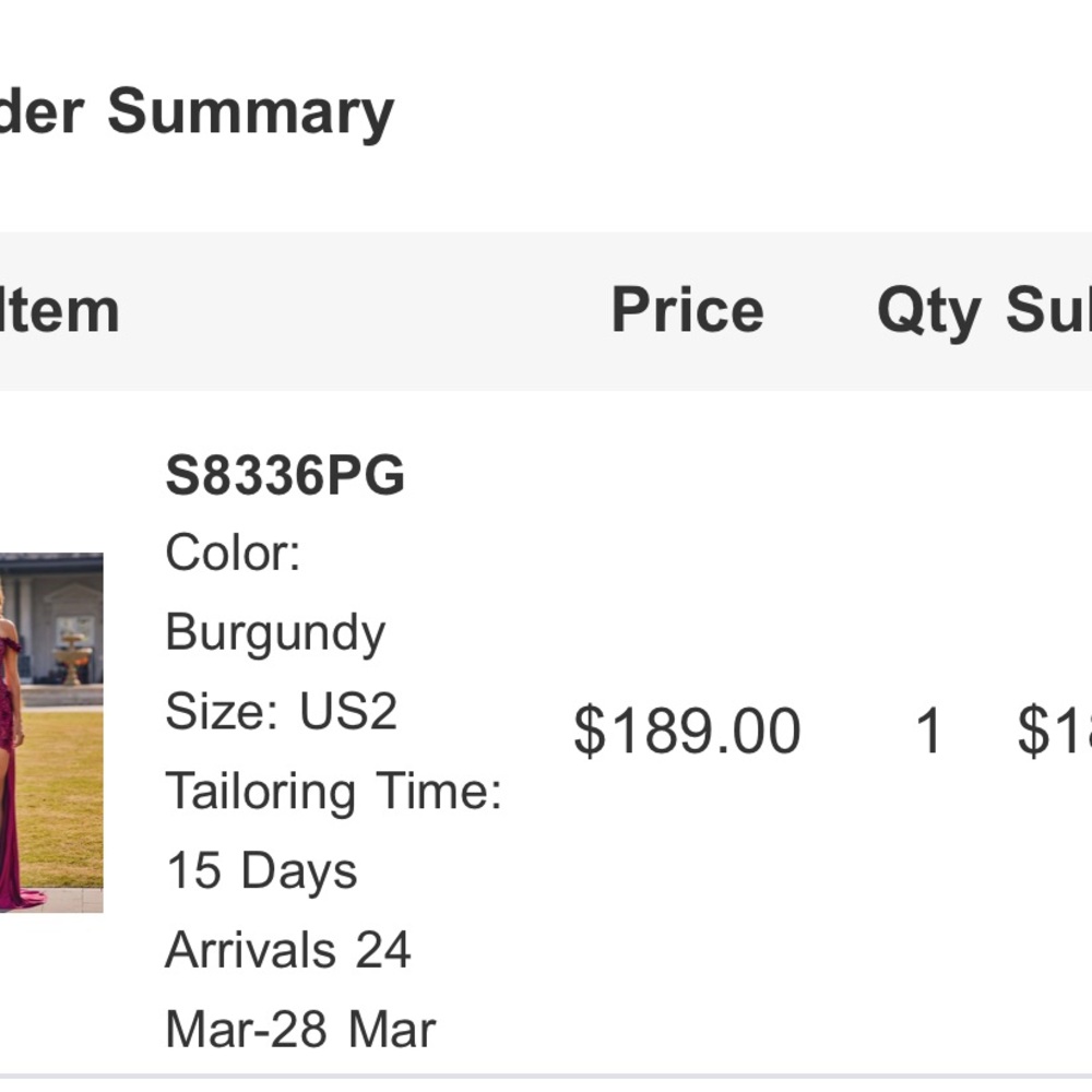STACEES Prom Dress. NEVER WORN - Picture 6 of 11